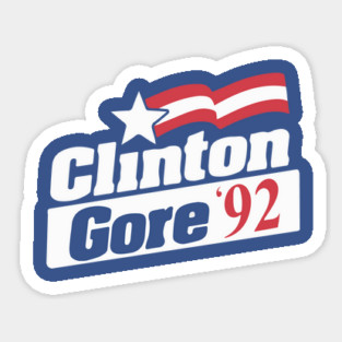 Clinton Gore 1992 Vintage Presidential Campaign Button Magnet