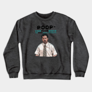 Anchorman: Poop Mouth Crewneck Sweatshirt