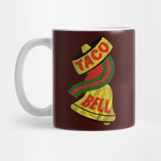 Taco Bell Vintage Logo - Distressed Mug
