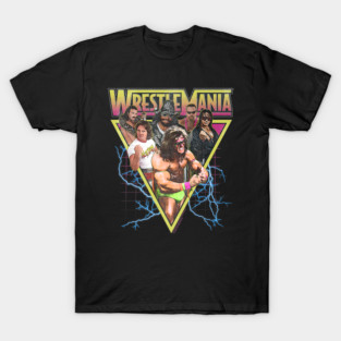 Group Shot Vintage Wrestlemania T-Shirt