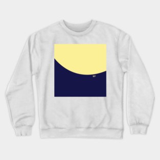 COLOR COUPLES CANARY YELLOW AND BLUE Crewneck Sweatshirt