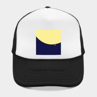 COLOR COUPLES CANARY YELLOW AND BLUE Hat