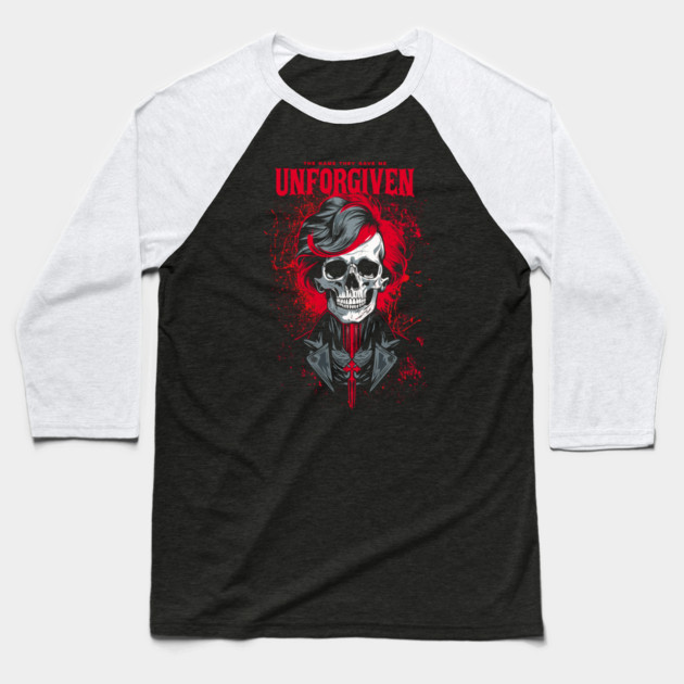 UNFORGIVEN Baseball T-Shirt by artslaves