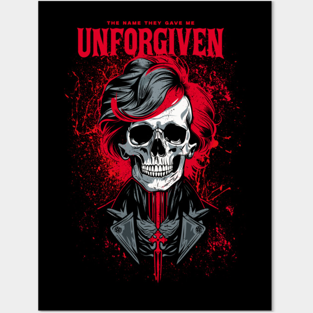 UNFORGIVEN Wall Art by artslaves