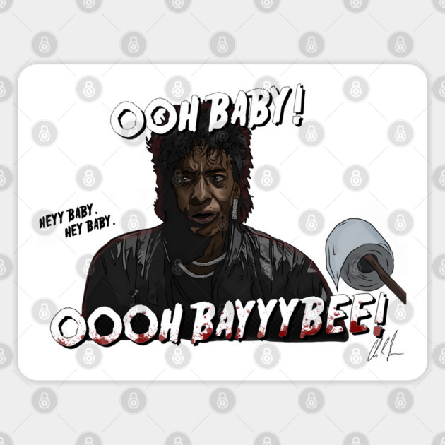 Friday the 13th: Ooh Baby Sticker by 51Deesigns