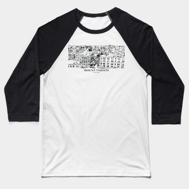 Mount Vernon - New York Baseball T-Shirt by Lakeric