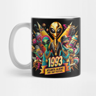 1993 Atlanta Aliens and Rap Festival Mug