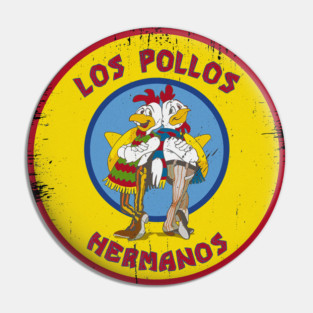 Los Pollos Hermanos // Retro Style Design Pin