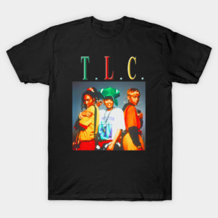 TLC // Retro Style Design T-Shirt