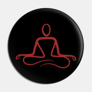 meditation Pin