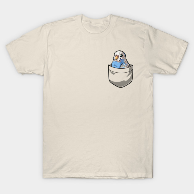 Pocket Budgie Bird Parrot T-Shirt Budgie T-Shirt TeePublic