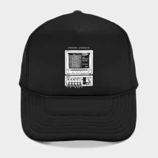 Unknoown Pleasure macine joy division band design Hat