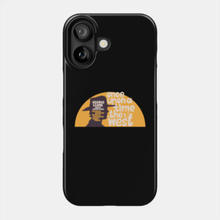 Serenade of the Spaghetti Western: Tribute to Once Upon a Time in the West Phone Case
