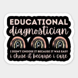Educational Diagnostation Sticker