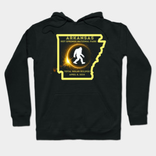 Big Foot Total Solar Eclipse Hoodie