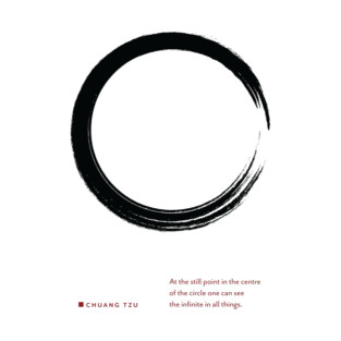 Enso Circle Zen Meditation Art Print T-Shirt