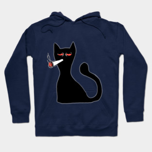 Relaxed Cat Hoodie