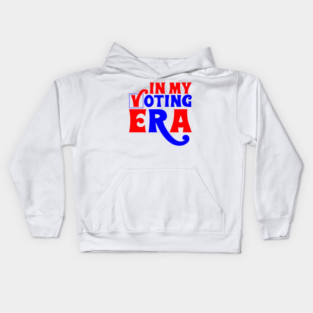 In my voting era Kids Hoodie