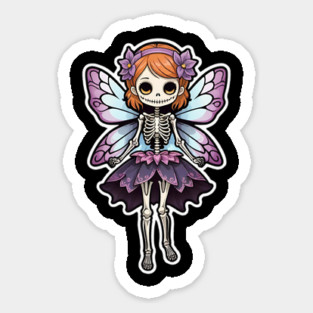 Skeleton Fairy 1 Sticker