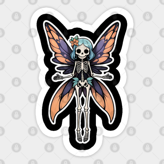 Skeleton Fairy 2 Sticker by Grave Digs