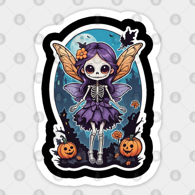 Skeleton Fairy 4 Sticker by Grave Digs