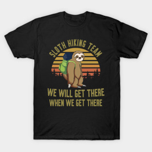Sloth Hiking Team T-Shirt