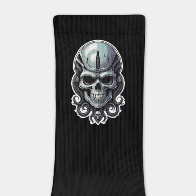 Retro Techno Skull 2 by Grave Digs