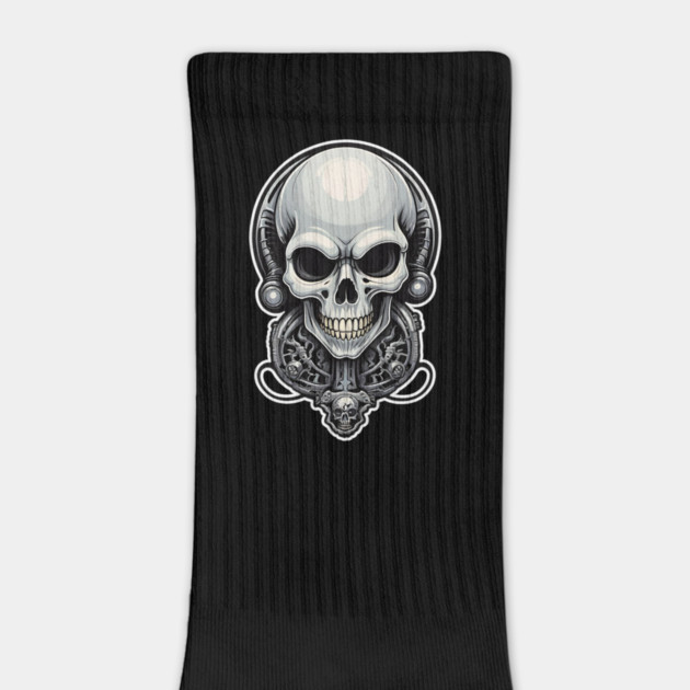 Retro Techno Skull 3 by Grave Digs