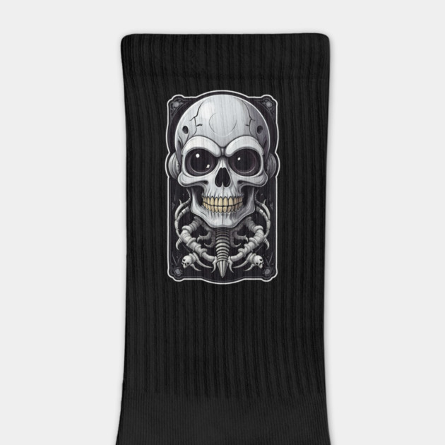 Retro Techno Skull 4 by Grave Digs