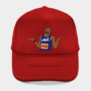 Noah Lyles Sprinter Track & Field Olympics Paris Hat