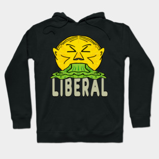 Anti Liberal Vomit Hoodie