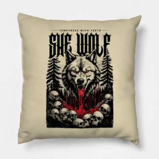 SHE WOLF Pillow