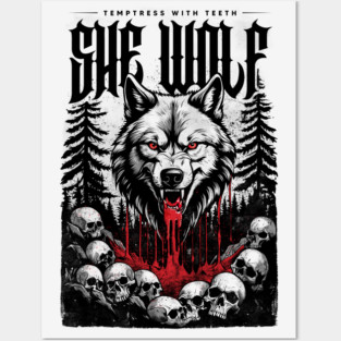 SHE WOLF Posters and Art