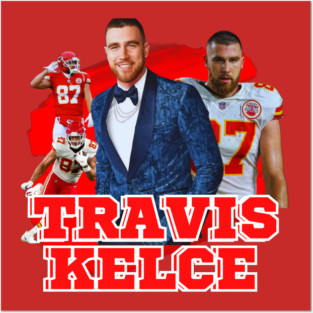 Travis Kelce Vintage Posters and Art