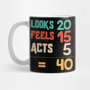 40th-birthday Mug