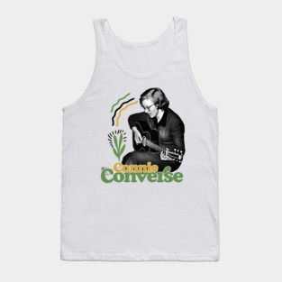 Connie Converse ---- Original Fan Art Design Tank Top