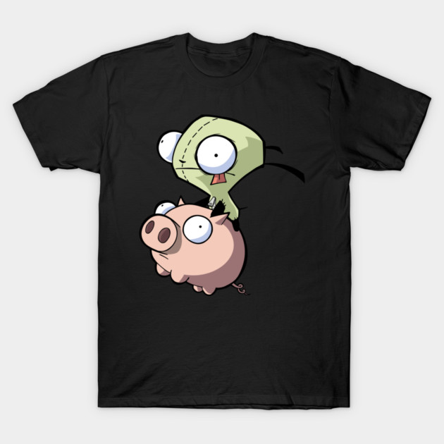 Ride The Pig! (Invader Zim) T-Shirt by Riddle