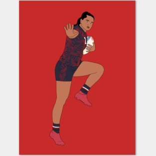 Ilona Maher Rugby Union USA Posters and Art