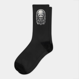Techno Alien 9 Socks