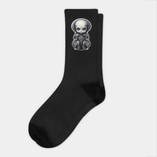 Techno Alien 14 Socks
