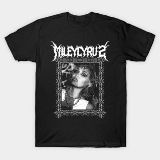 Miley Cyrus Metal Style T-Shirt