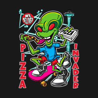 Pizza Invader T-Shirt