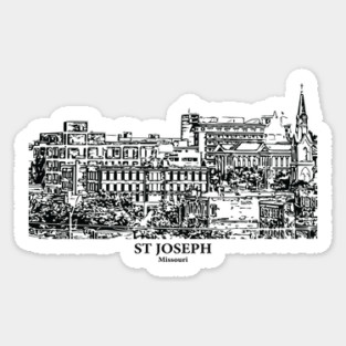 St Joseph - Missouri Sticker
