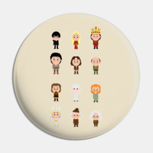 Princess Bride Friends Pin