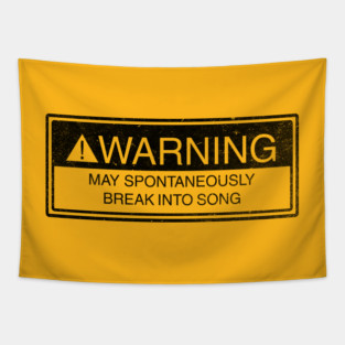WARNING Tapestry