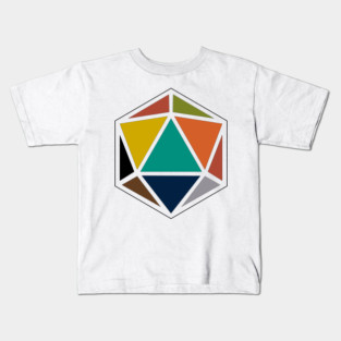 Mid Century D20 Kids T-Shirt