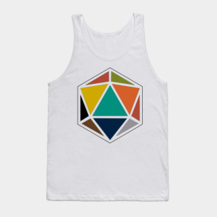 Mid Century D20 Tank Top