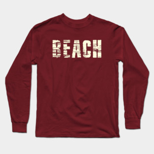 Beach Long Sleeve T-Shirt