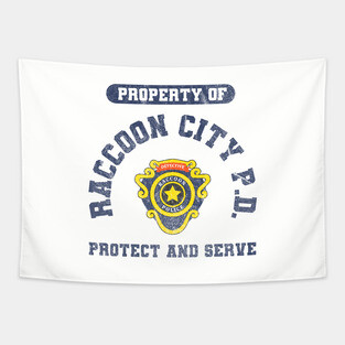 Property of Raccoon City Police Department | Resident Evil Tapestry