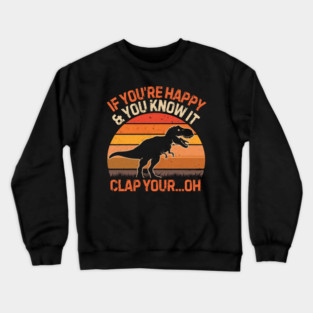 Dinosaur Crewneck Sweatshirt